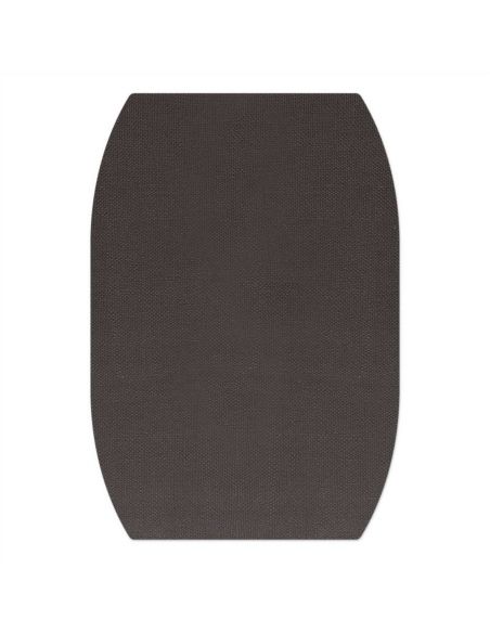 TOVAGLIETTE TAPPETINI D'ARREDO 65x45 cm RUNNER pezzo singolo JUTA NERO