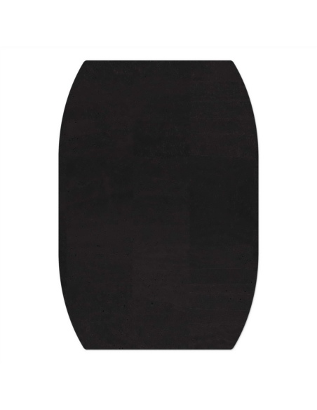 PLACEMATS 65x45 cm RUNNER single piece CORK BLACK