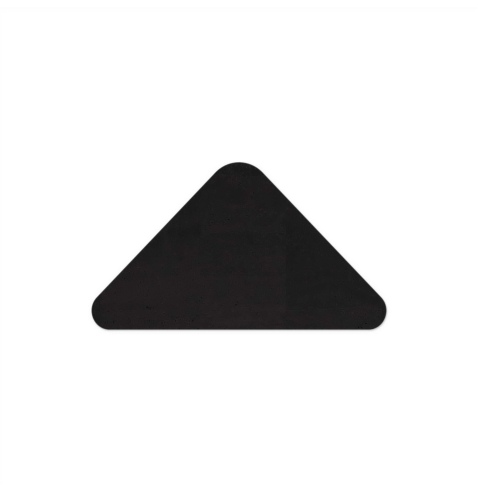 PLACEMATS 44x25 cm PETALO single piece CORK BLACK