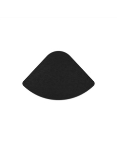 TOVAGLIETTE TAPPETINI D'ARREDO 44x30 cm PETALO pezzo singolo CHEF NERO
