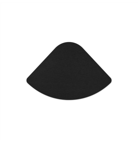 PLACEMATS 44x30 cm PETALO single piece CHEF BLACK