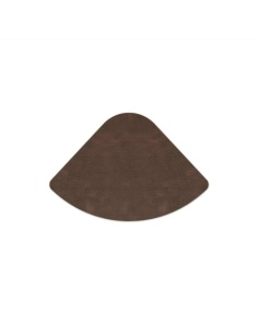 PLACEMATS 44x30 cm PETALO single piece JUTE BROWN