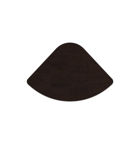 PLACEMATS 44x30 cm PETALO single piece CORK BROWN