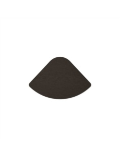 PLACEMATS 37x25 cm PETALO single piece CHEF BROWN
