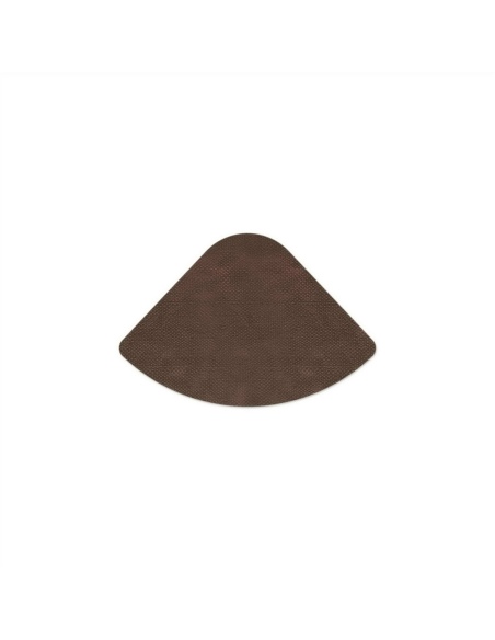 PLACEMATS 37x25 cm PETALO single piece JUTE BROWN