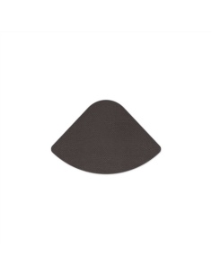 PLACEMATS 37x25 cm PETALO single piece JUTE BLACK