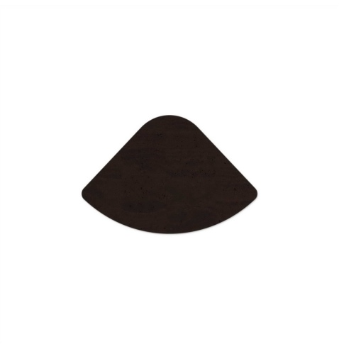 PLACEMATS 37x25 cm PETALO single piece CORK BROWN