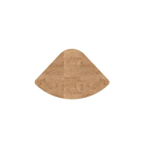 PLACEMATS 37x25 cm PETALO single piece CORK NATURAL th. 1.4