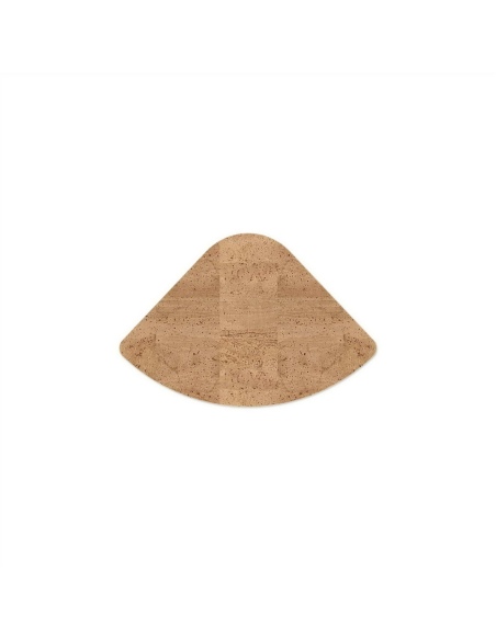 TOVAGLIETTE TAPPETINI D'ARREDO 37x25 cm PETALO pezzo singolo SUGHERO N