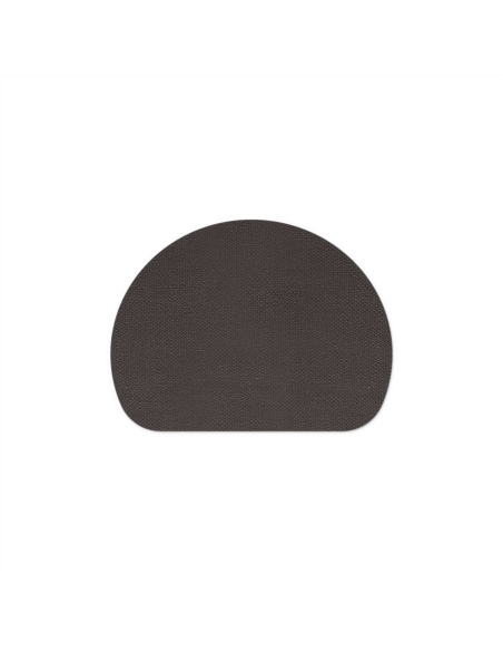 PLACEMATS 40x30 cm SOLE single piece JUTE BLACK