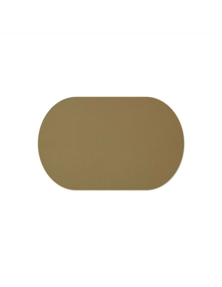 OVAL PLACEMATS 47x30 cm OVALE single piece CHEF OCHER