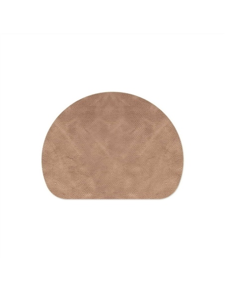 PLACEMATS 45x34 cm SOLE single piece JUTE CAMEL