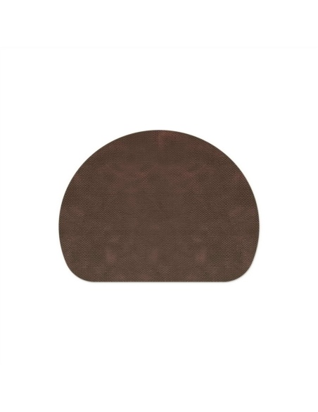 TOVAGLIETTE TAPPETINI D'ARREDO 45x34 cm SOLE pezzo singolo JUTA MARRON