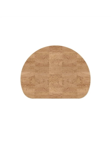 TOVAGLIETTE TAPPETINI D'ARREDO 45x34 cm SOLE pezzo singolo SUGHERO NAT