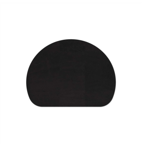 PLACEMATS 45x34 cm SOLE single piece CORK BLACK