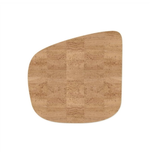 PLACEMATS 45x44 cm GOCCIA single piece CORK NATURAL th. 1.4