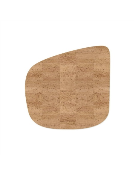 PLACEMATS 45x44 cm GOCCIA single piece CORK NATURAL th. 1.4