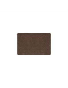 TOVAGLIETTE TAPPETINI D'ARREDO 35x23 cm pezzo singolo JUTA MARRONE