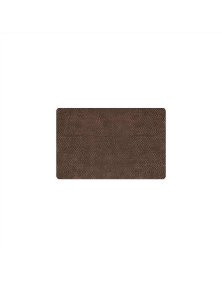 PLACEMATS 35x23 cm single piece JUTE BROWN