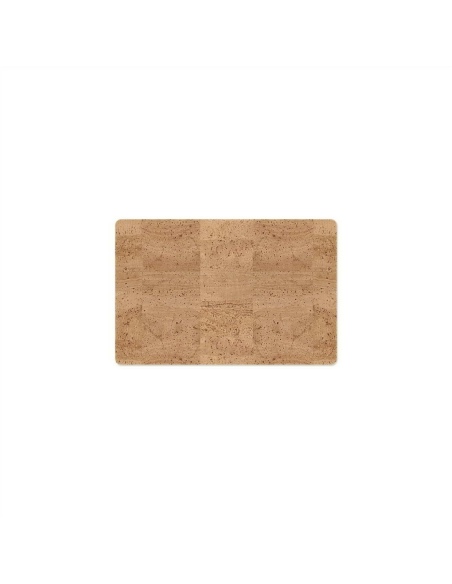 PLACEMATS 35x23 cm single piece CORK NATURAL th. 1.4