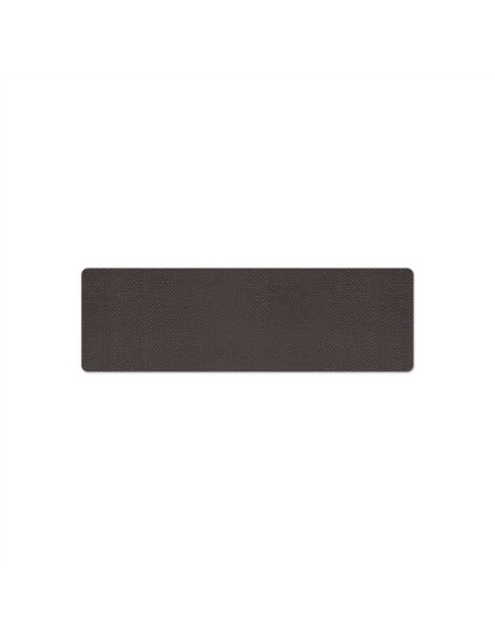PLACEMATS 48x15 cm single piece JUTE BLACK