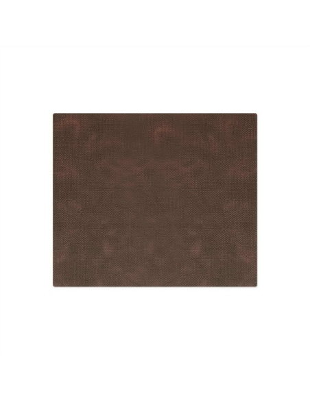 TOVAGLIETTE TAPPETINI D'ARREDO 47x40 cm pezzo singolo JUTA MARRONE