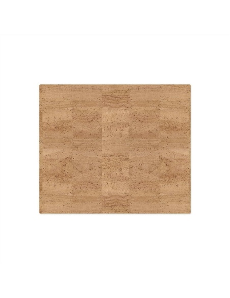 TOVAGLIETTE TAPPETINI D'ARREDO 47x40 cm pezzo singolo SUGHERO NATURALE