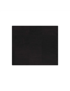 TOVAGLIETTE TAPPETINI D'ARREDO 47x40 cm pezzo singolo SUGHERO NERO sp.