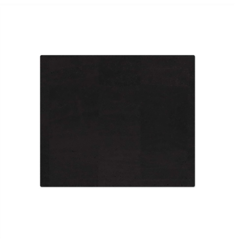 TOVAGLIETTE TAPPETINI D'ARREDO 47x40 cm pezzo singolo SUGHERO NERO sp.