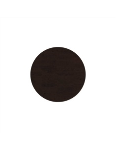 ROUND PLACEMATS 34 cm single piece CORK BROWN
