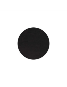 ROUND PLACEMATS 34 cm single piece CORK BLACK