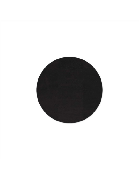 ROUND PLACEMATS 34 cm single piece CORK BLACK