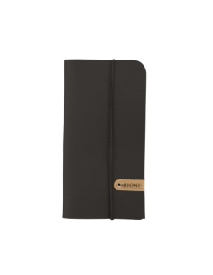 WALLET bill holder PATCH label "personalized" (min. 18 pcs) CHEF BLACK