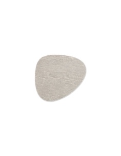 COASTERS 10,5x14 cm 4 pcs. pack LIGHT JUTA WHITE OYSTER