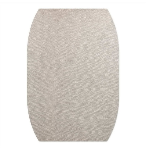 PLACEMATS 65x45 cm RUNNER single piece LIGHT JUTA WHITE OYSTER