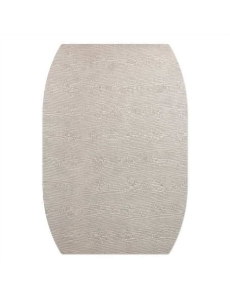 PLACEMATS 65x45 cm RUNNER single piece LIGHT JUTA WHITE OYSTER