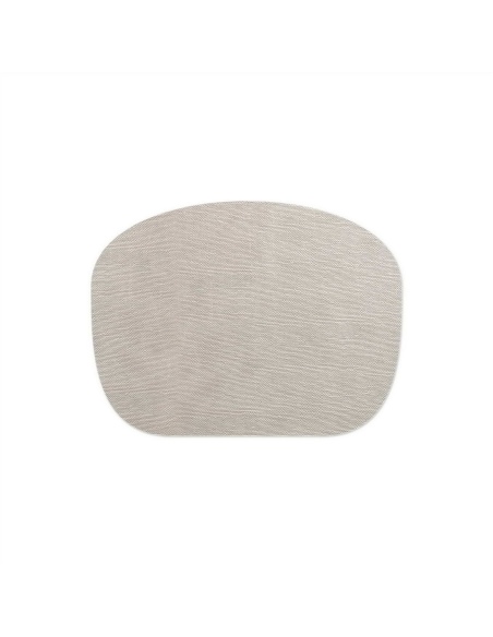 PLACEMATS 45x34 cm POUF single piece LIGHT JUTA WHITE OYSTER