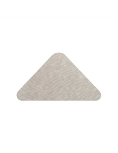 PLACEMATS 51x29 cm PETALO single piece LIGHT JUTA WHITE OYSTER