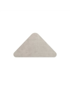 PLACEMATS 44x25 cm PETALO single piece LIGHT JUTA WHITE OYSTER