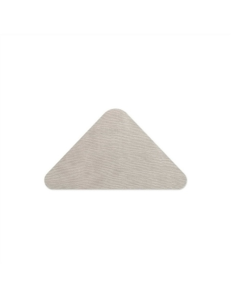 PLACEMATS 44x25 cm PETALO single piece LIGHT JUTA WHITE OYSTER