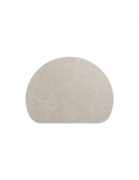 PLACEMATS 45x34 cm SOLE single piece LIGHT JUTA WHITE OYSTER