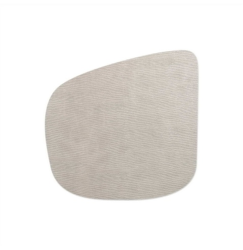 PLACEMATS 45x44 cm GOCCIA single piece LIGHT JUTA WHITE OYSTER