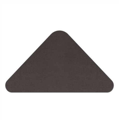 TOVAGLIETTE TAPPETINI D'ARREDO 65x37 cm PETALO pezzo singolo JUTA NERO