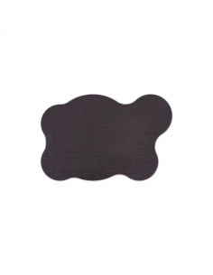 PLACEMATS 44x29 cm BLOB single piece LIGHT JUTA COCOA