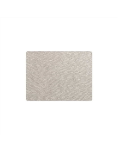 PLACEMATS 40x30 cm single piece LIGHT JUTA WHITE OYSTER