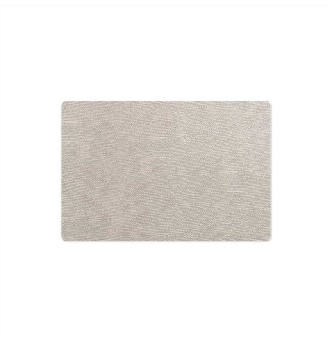 PLACEMATS 45x30 cm single piece LIGHT JUTA WHITE OYSTER