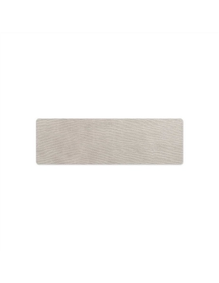 TOVAGLIETTE TAPPETINI D'ARREDO 48x15 cm pezzo singolo JUTA LIGHT BIANC