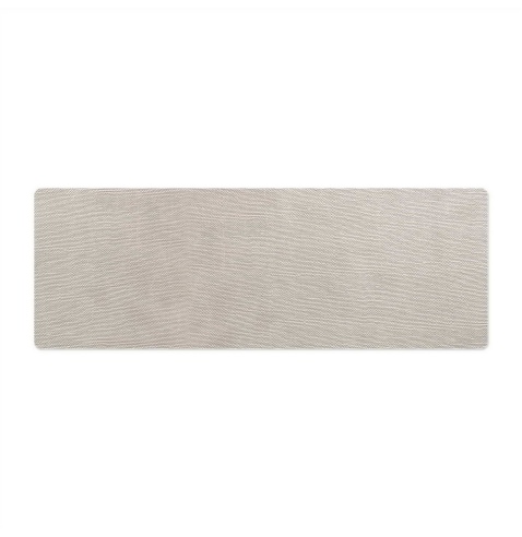 PLACEMATS 62x22 cm single piece LIGHT JUTA WHITE OYSTER
