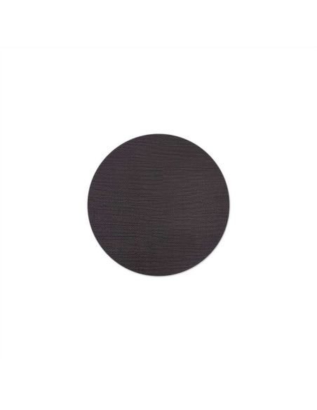 ROUND PLACEMATS 32 cm single piece LIGHT JUTA COCOA