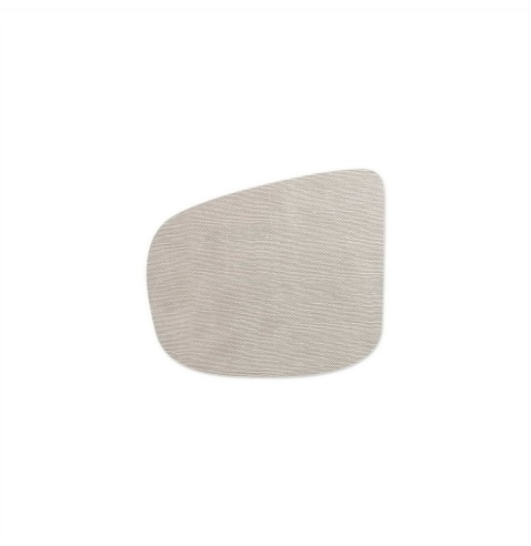 PLACEMATS 32x28 cm GOCCIA single piece LIGHT JUTA WHITE OYSTER